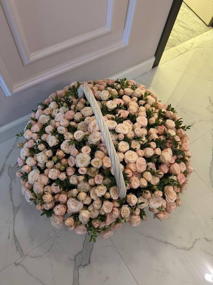 Bright Meadow Union workshop space where corporate flower arrangements are designed and prepared for business delivery